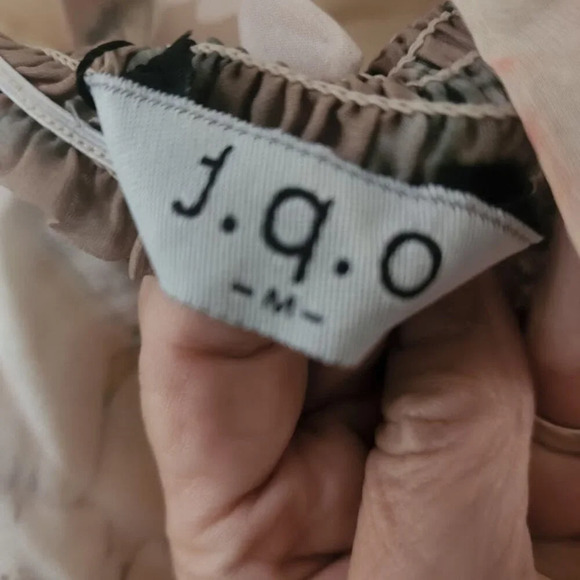 For Love & Lemons Women's O.P.T Floral Long Sleeve A-line Dress Size Medium - Picture 11 of 16